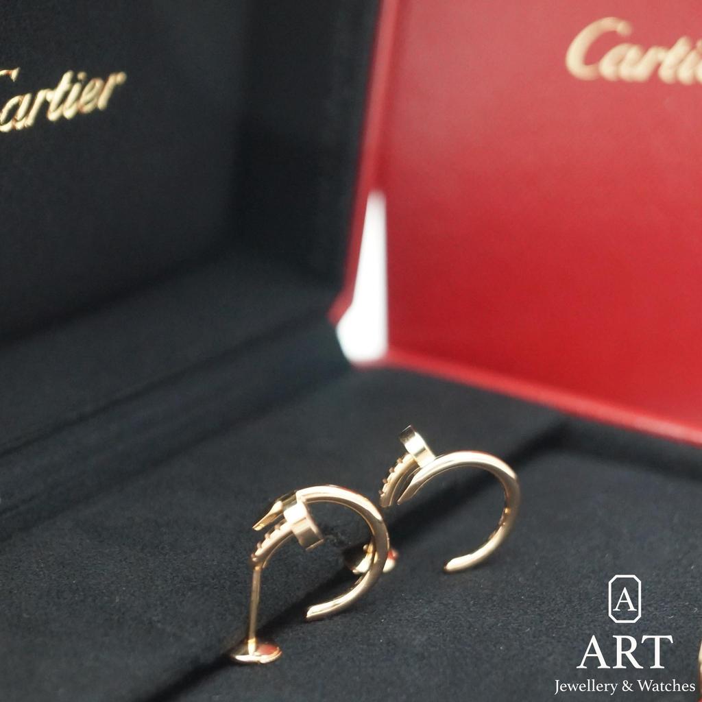 Pre-Owned Cartier Just Un Clou Earrings Small B8301235