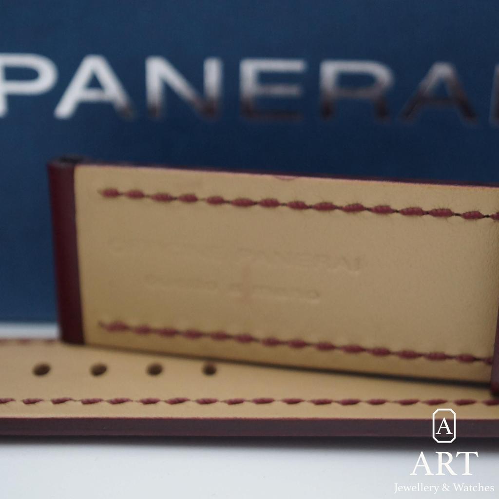 New Panerai Panerai Leather Skin Strap 