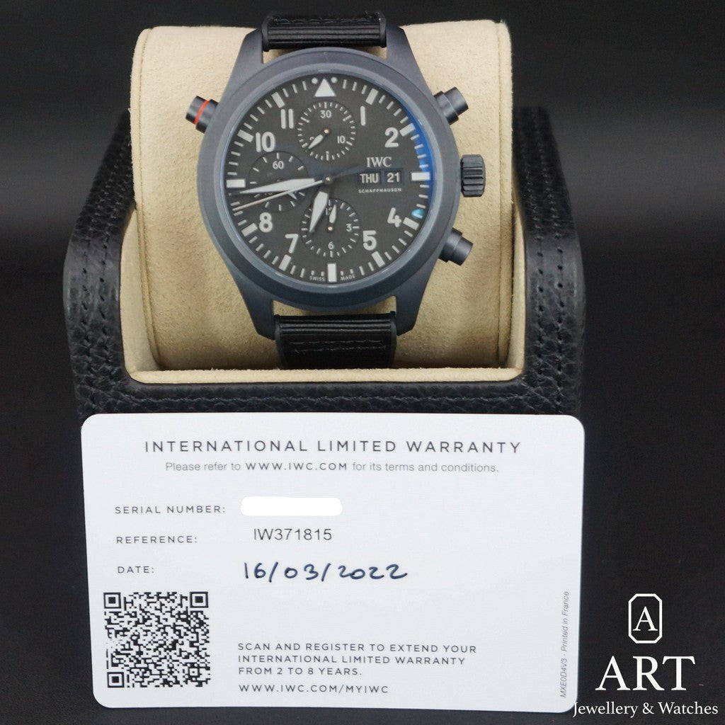 IWC-Pilot Double Chronograph 44mm-Watch-Art Jewellery &amp; Watches