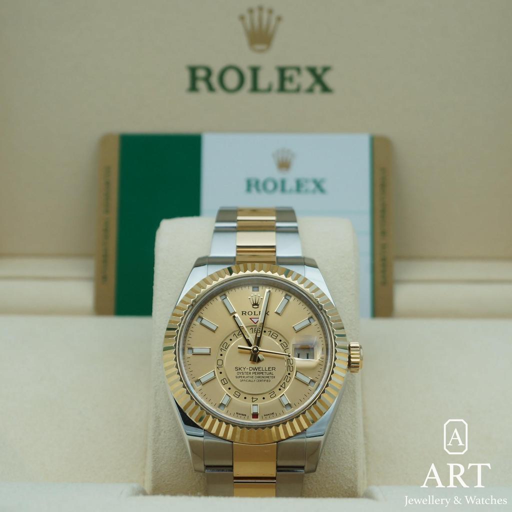 Pre-Owned Rolex Sky-Dweller 42mm 326933