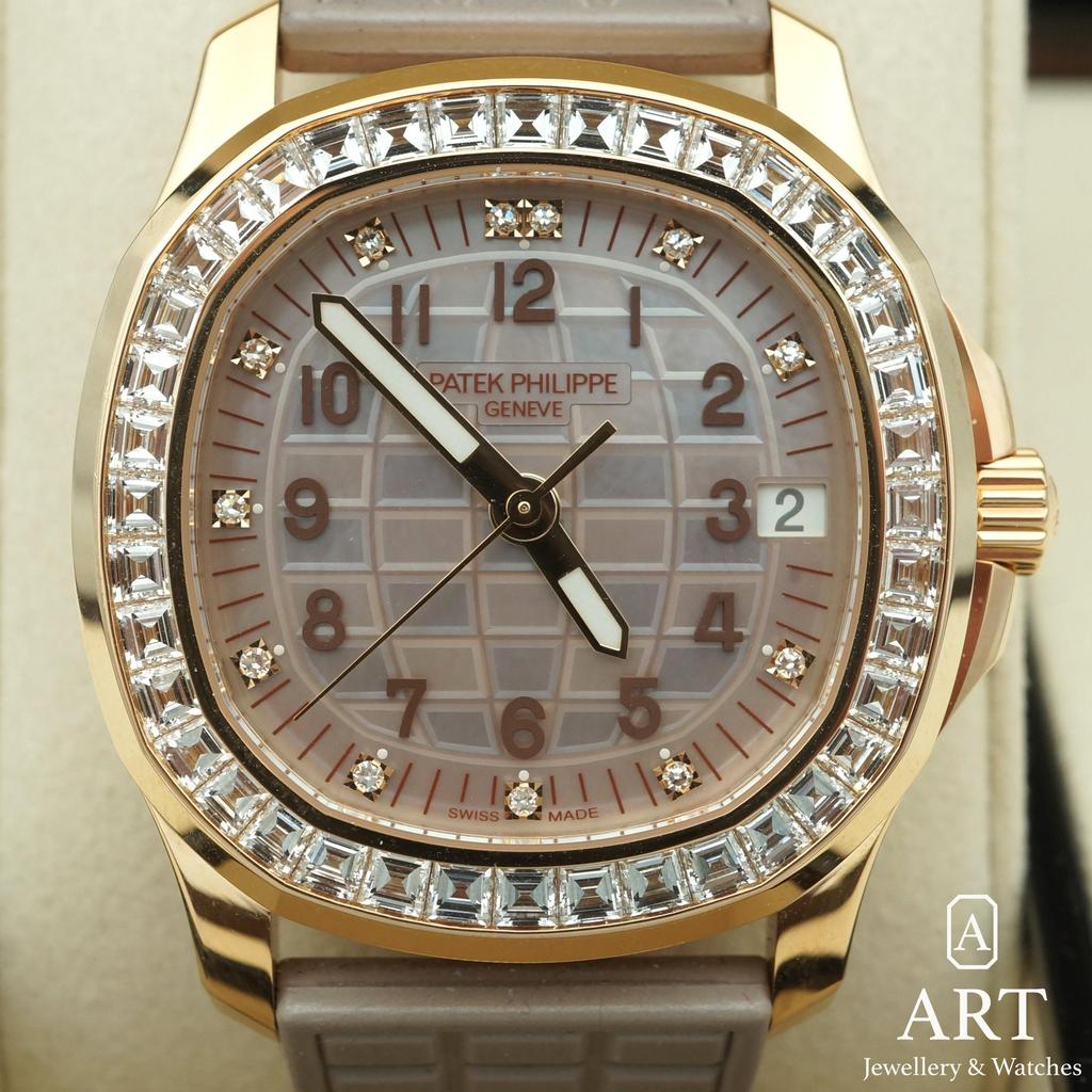 New Patek Philippe Aquanaut Luce Haute Joaillerie 5072R-001