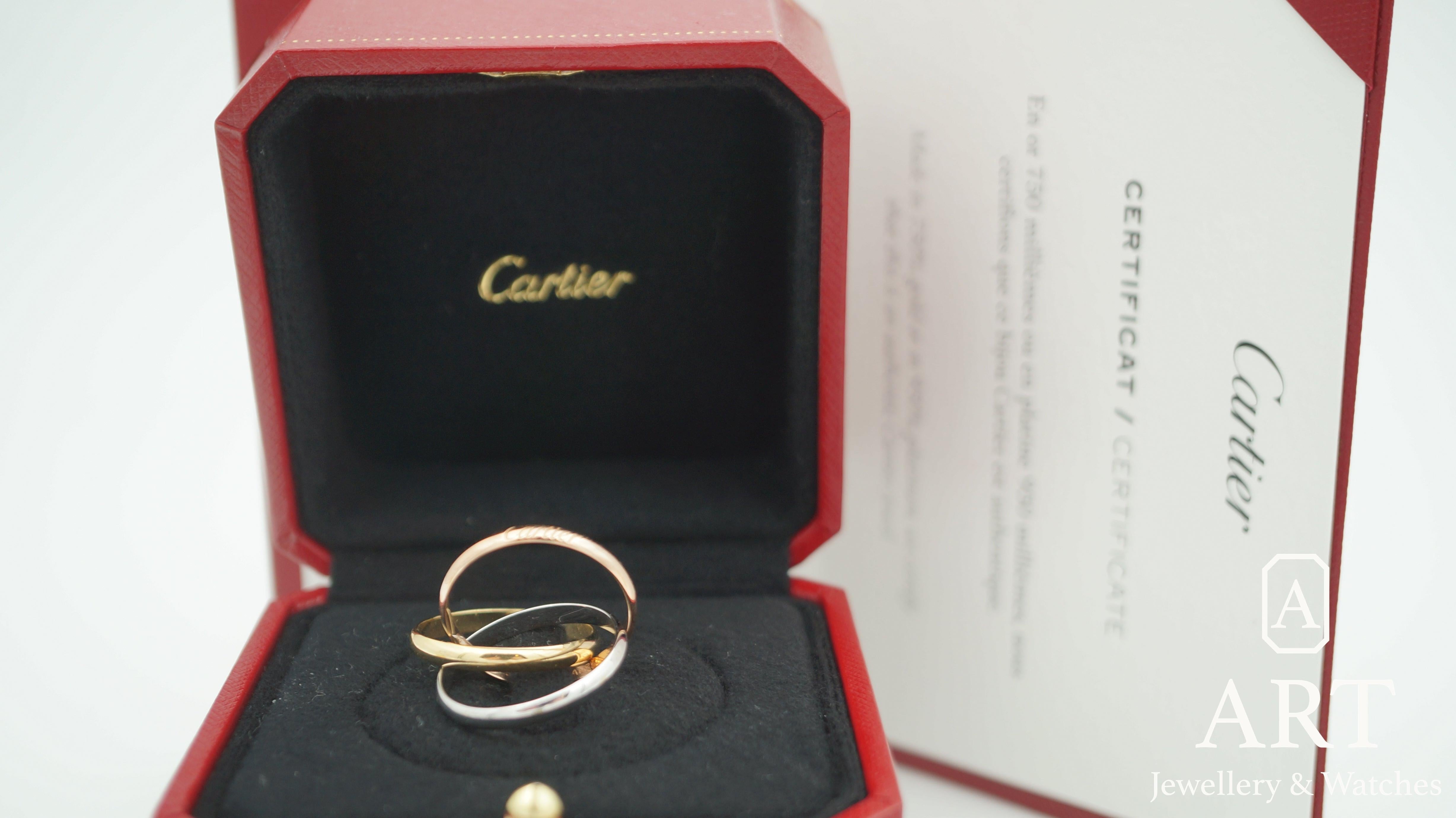 Pre-Owned Cartier Trinity Ring B4234200