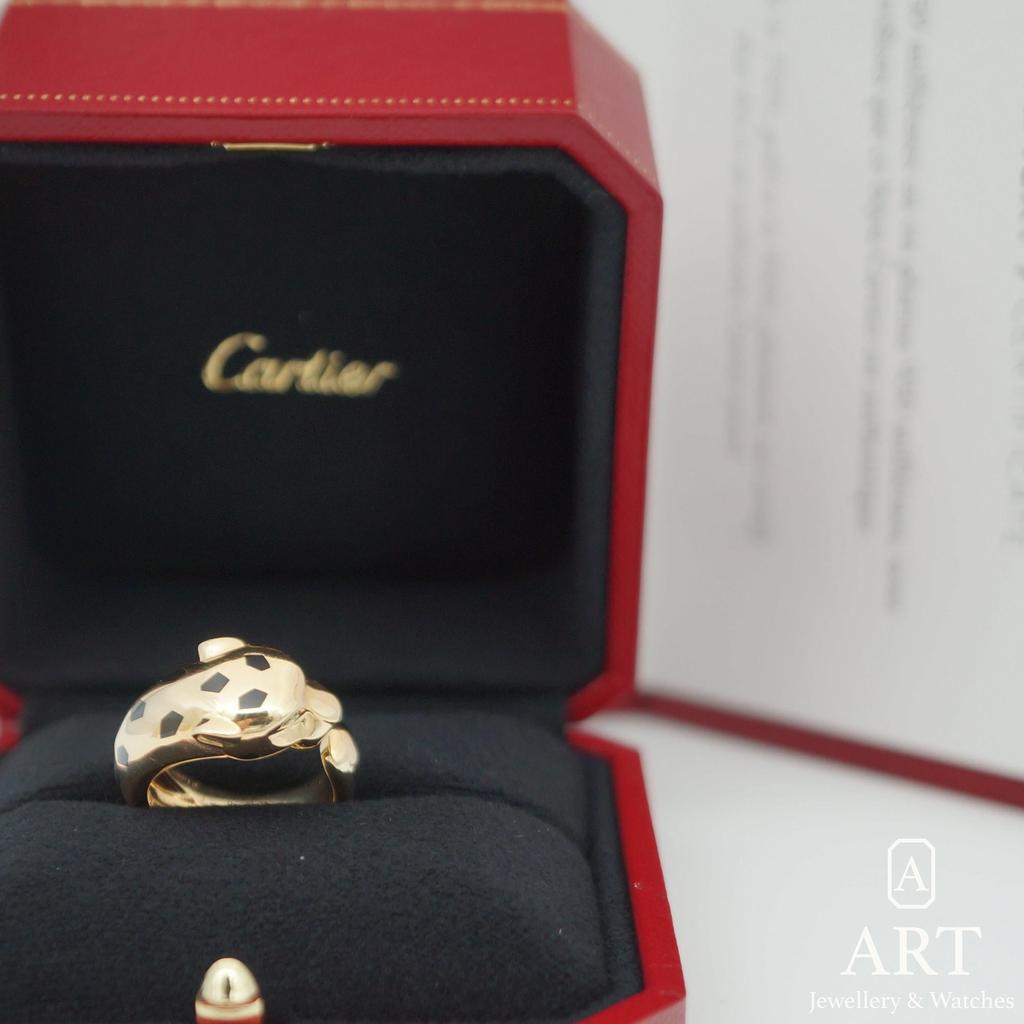 Pre-Owned Cartier Panthere De Cartier Medıum Size Ring B4230800