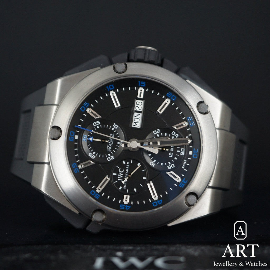 IWC-Ingenieur Double Chronograph 45mm-Watch-Art Jewellery &amp; Watches