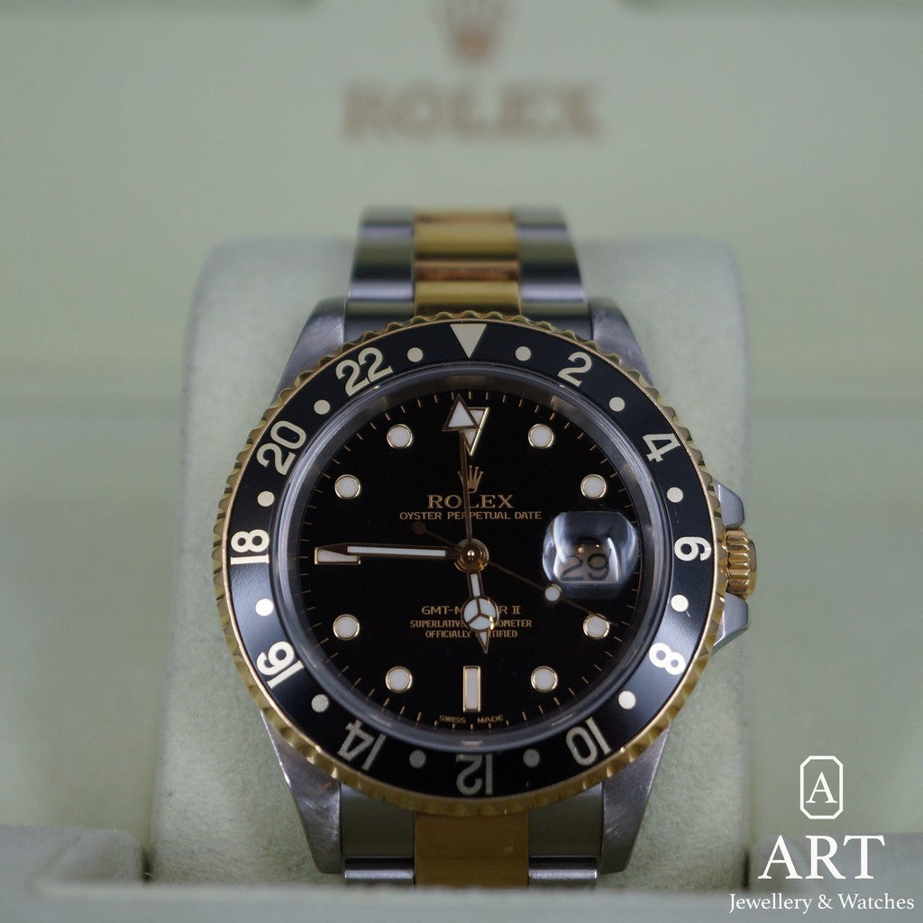 Pre-Owned Rolex GMT-Master II 40mm Vintage 16713LN