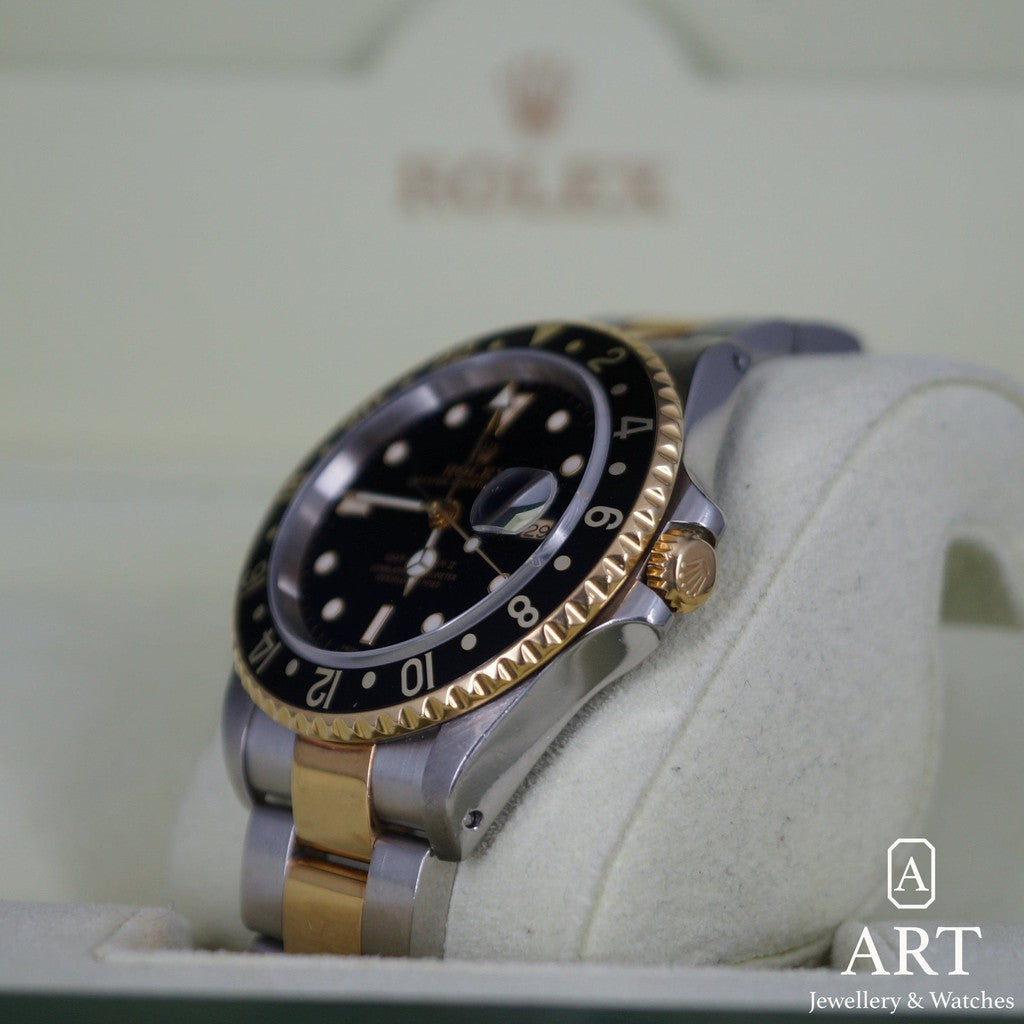 Pre-Owned Rolex GMT-Master II 40mm Vintage 16713LN