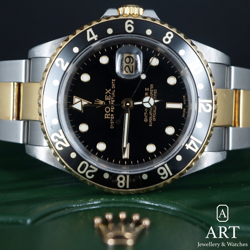 Pre-Owned Rolex GMT-Master II 40mm Vintage 16713LN