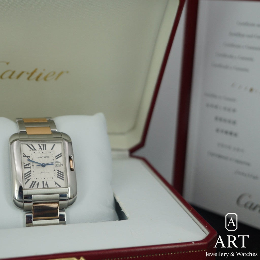 Pre-Owned Cartier Tank Anglaise 36mm W5310006