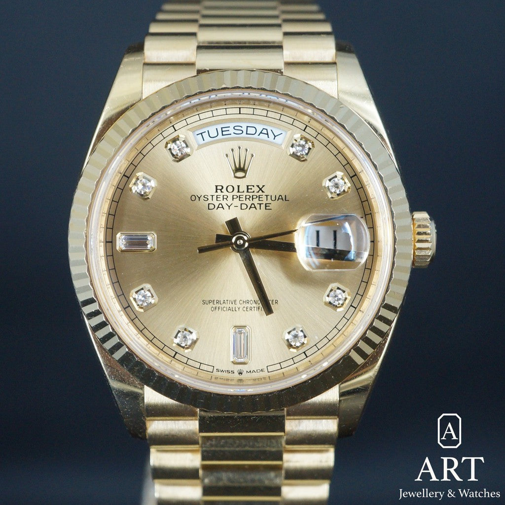 Pre-Owned Rolex Dat-Date 36mm 128238