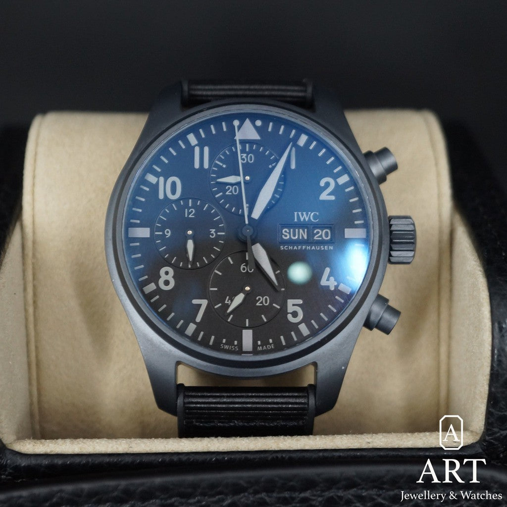 New IWC Pilot Choronograph Top Gun IW388106