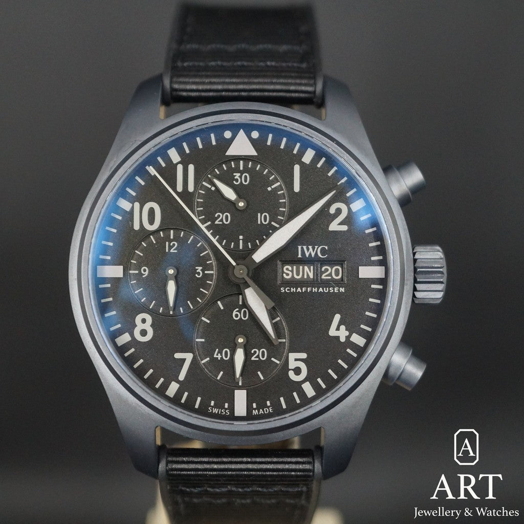 New IWC Pilot Choronograph Top Gun IW388106