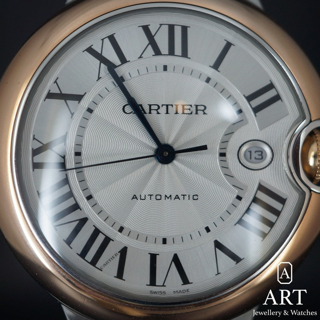 Pre-Owned Cartier Ballon Blue 42mm W2BB0004