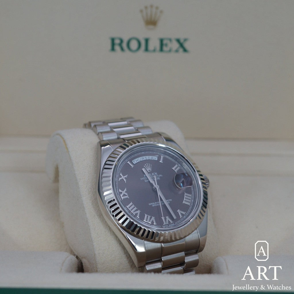 Pre-Owned Rolex Day-Date 41mm 218239 – ART Jewellery & Watches