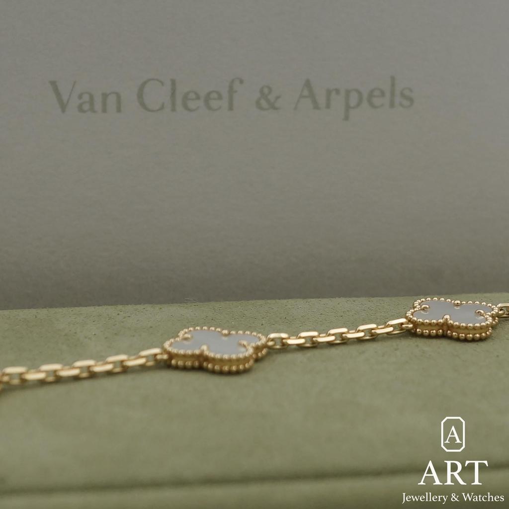 Pre-Owned Van Cleef & Arpels Vintage Alhambra Bracelet ARA41800