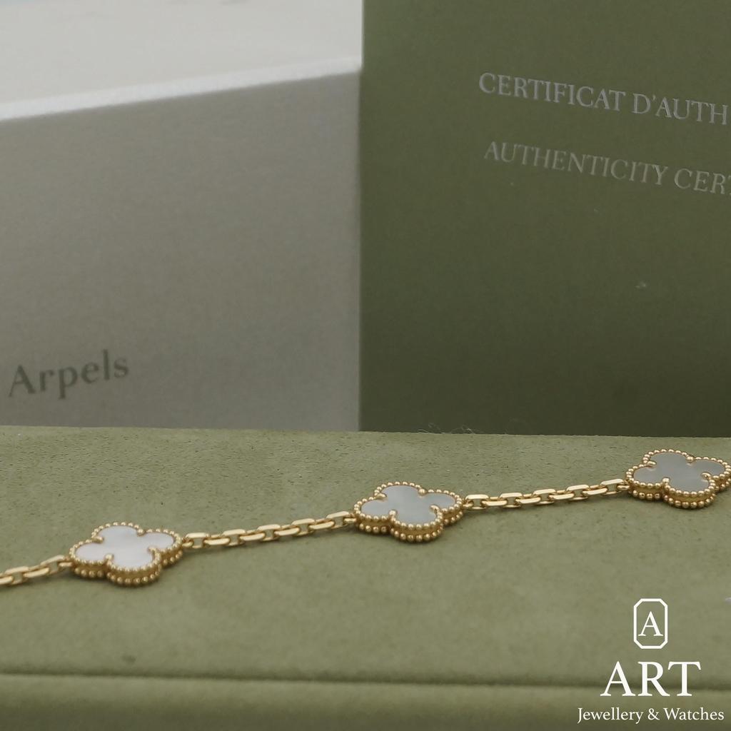 Pre-Owned Van Cleef & Arpels Vintage Alhambra Bracelet ARA41800