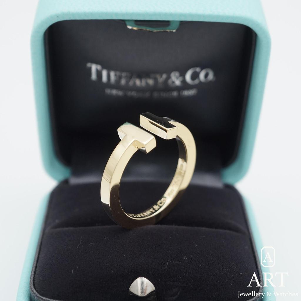 Pre-Owned Tiffany & Co. T Square Ring 55 Size 33279728