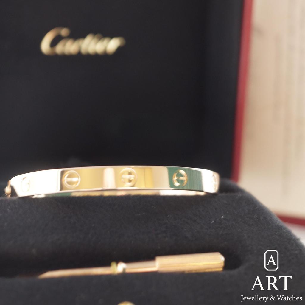Pre-Owned Cartier Love Bracelet 17 Size Rose B6067417