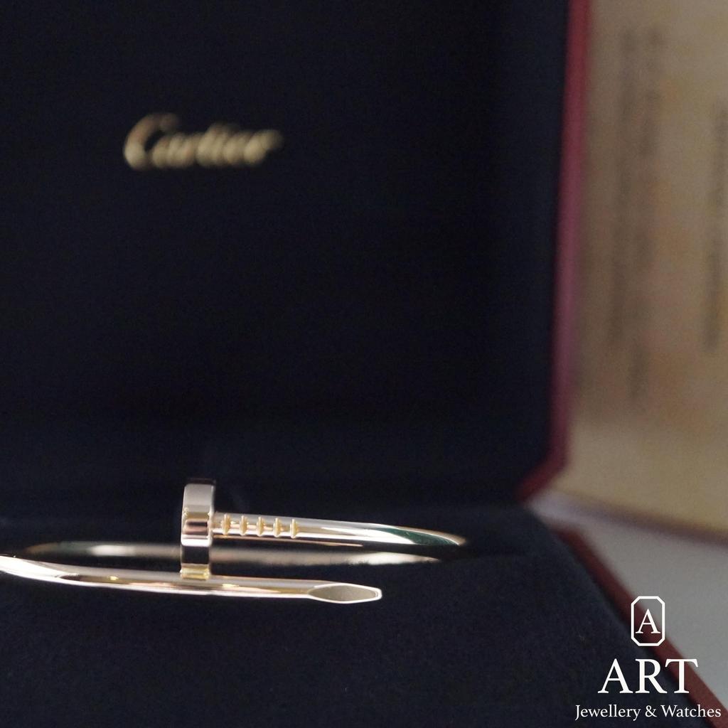 Pre-Owned Cartier Just Un Clou 17 Size Rose B6048117