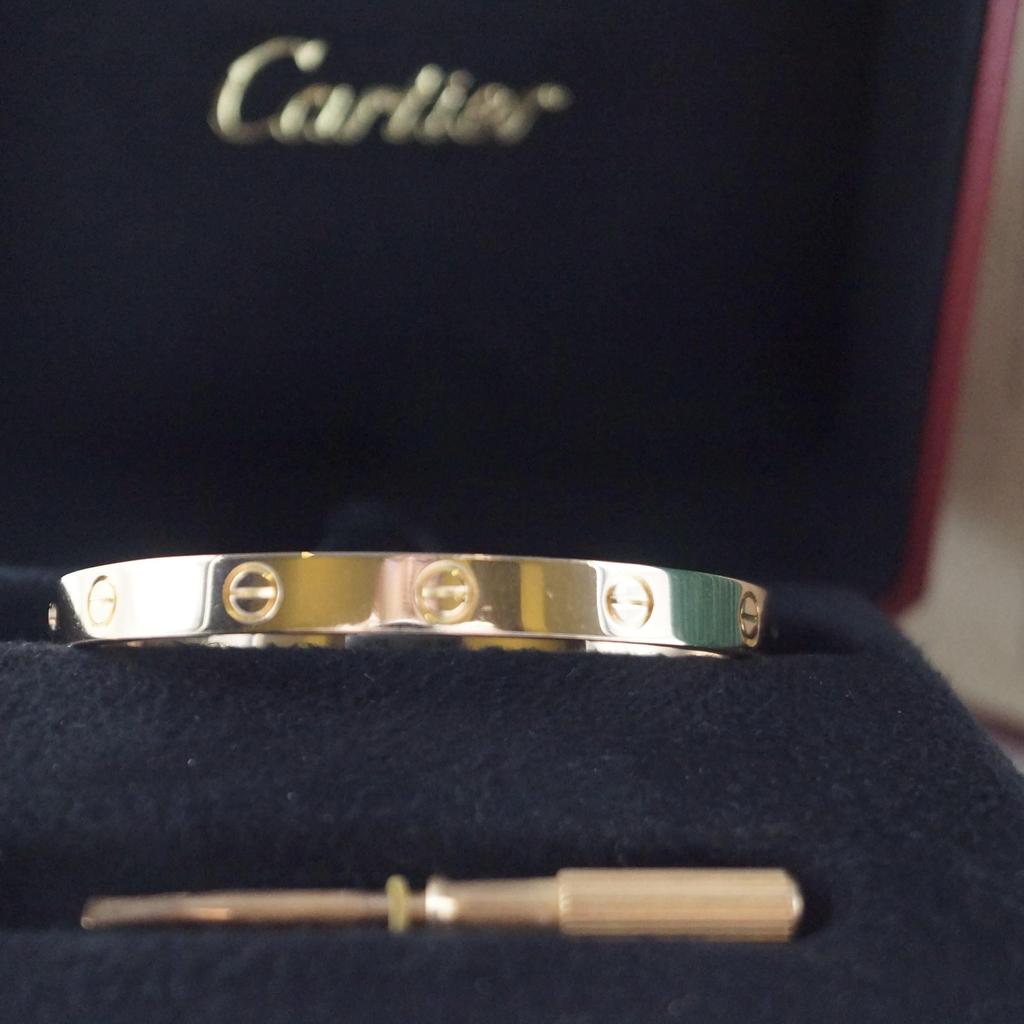 Pre-Owned Cartier Love Bracelet 16 Size Rose B6067417