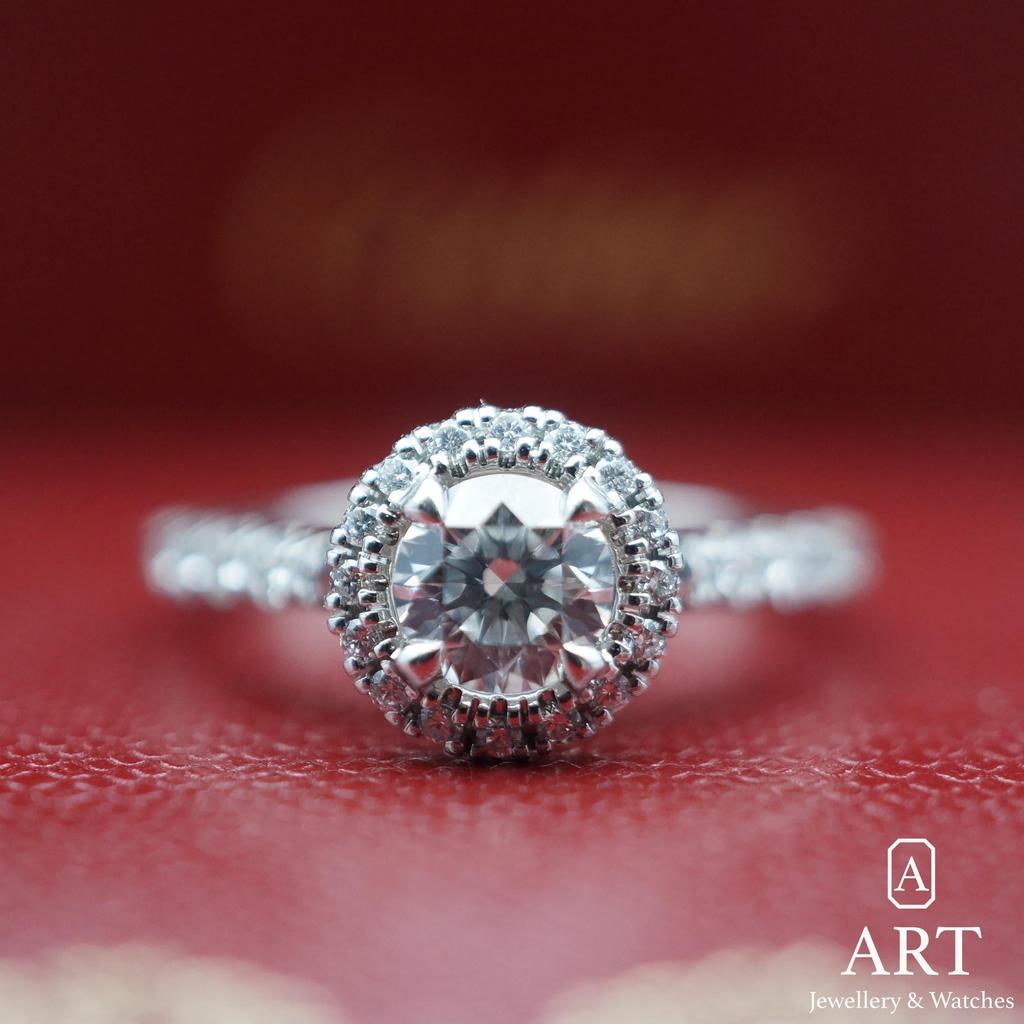 Pre-Owned Cartier Destinée Solitaire 11 Size CRN4726951
