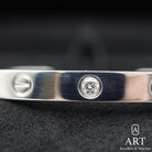 Pre-Owned Cartier Love Cuff Bracelet 17 Size B6029917