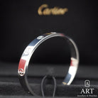 Pre-Owned Cartier Love Cuff Bracelet 17 Size B6029917