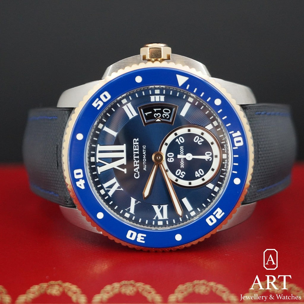 Cartier-Calibre De Cartier 42mm-Watch-Art Jewellery &amp; Watches