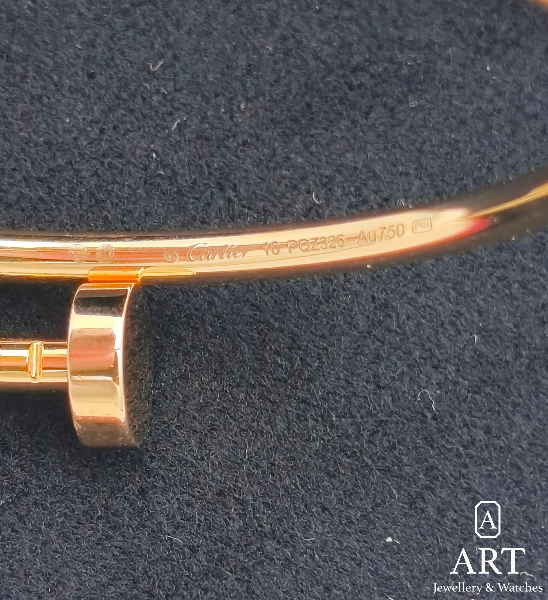 Pre-Owned Cartier Juste Un Clou 16 Size B6062617