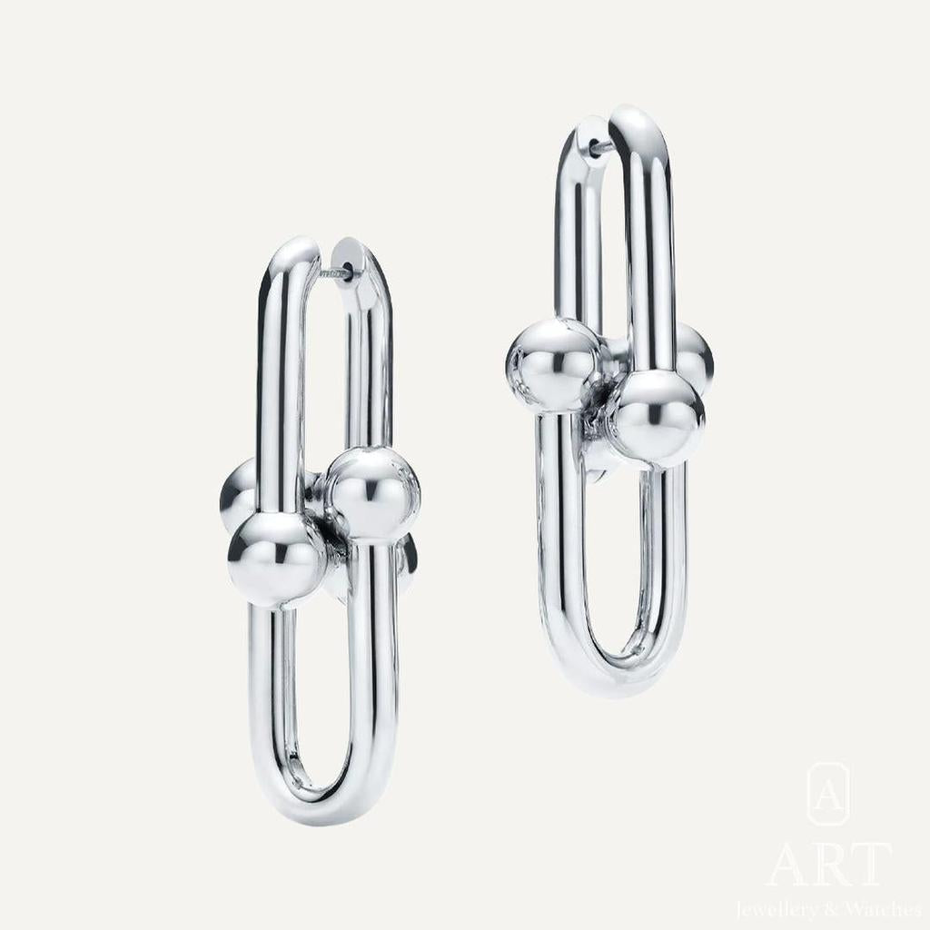 Pre-Owned Tiffany & Co. HardWear Earrings Extra Large 60013153