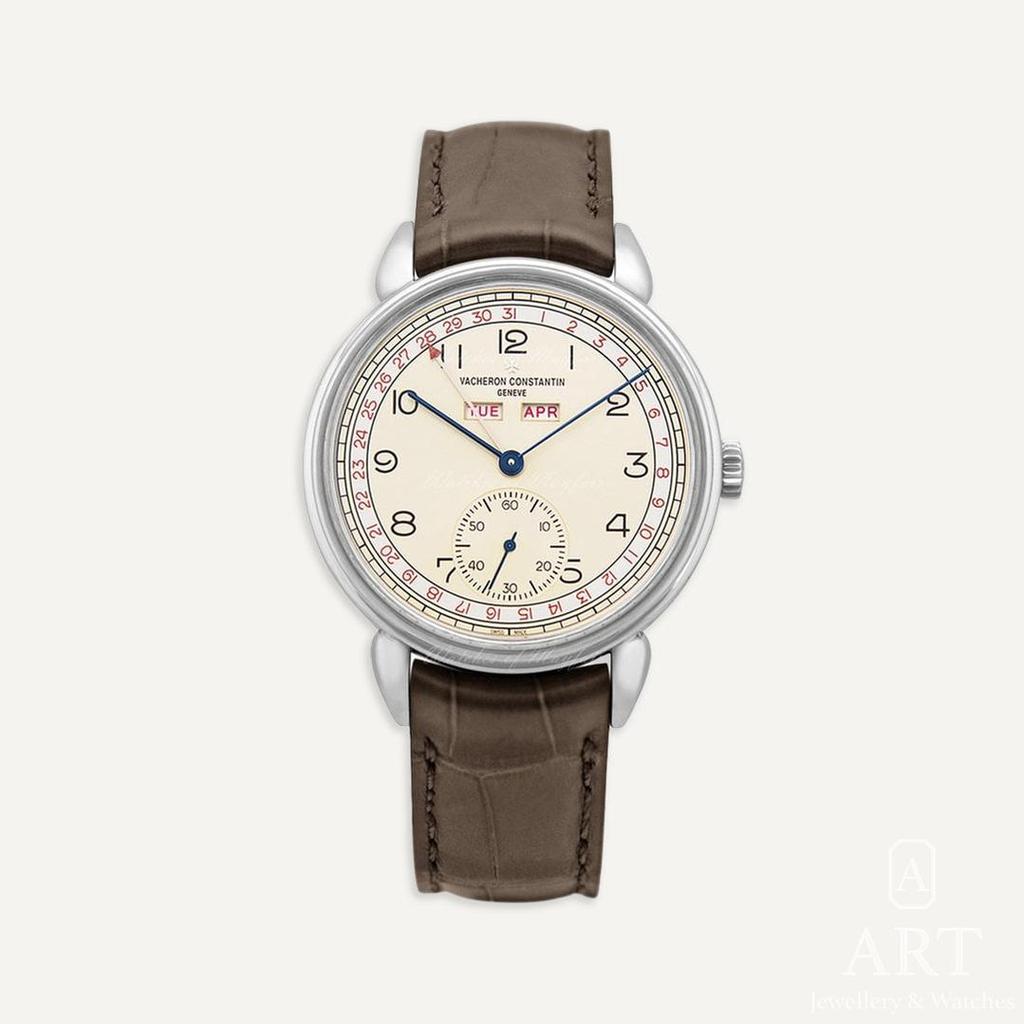 Pre-Owned Vacheron Constantin Historiques Triple Calendar 1942 40mm 3110V/000A-B425