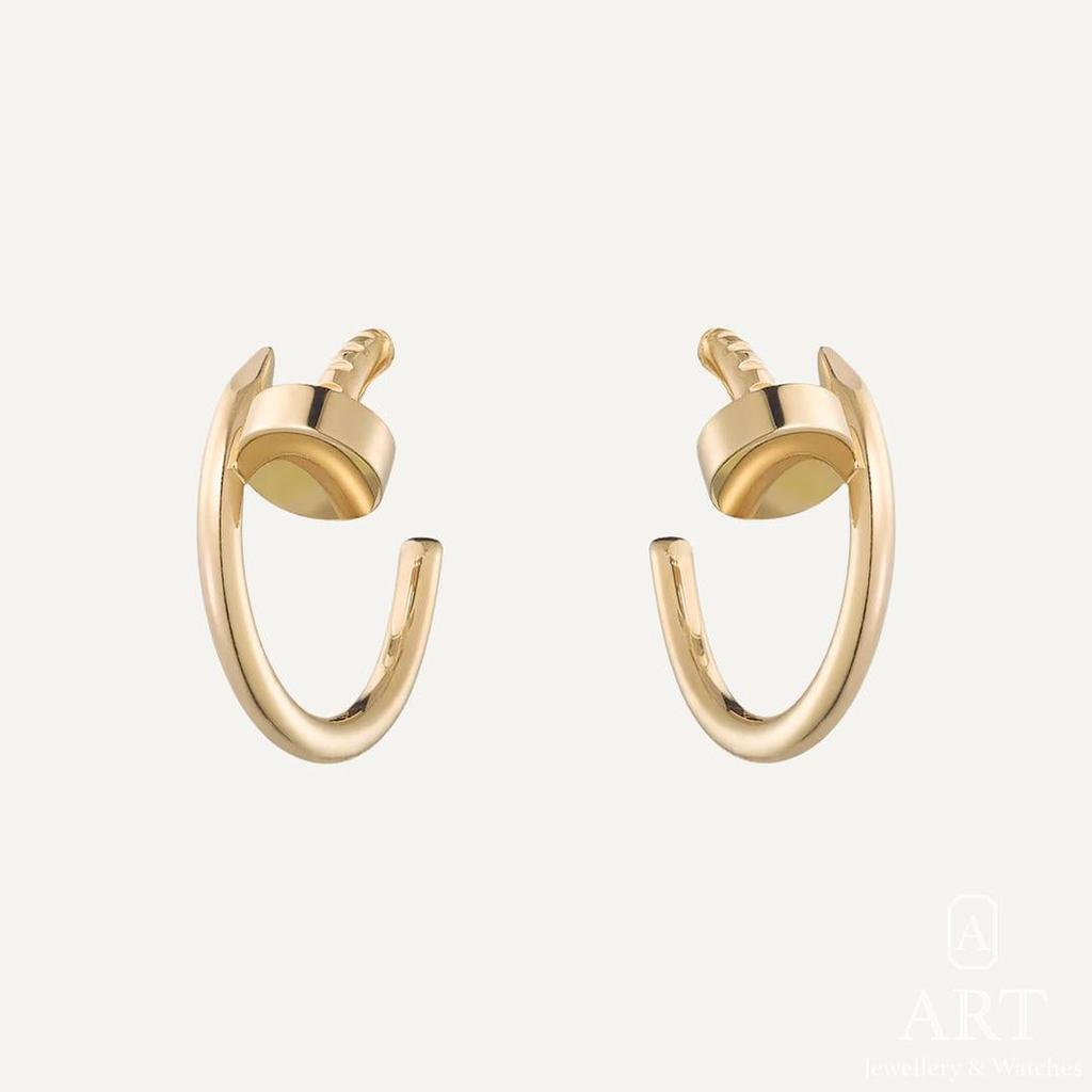 Pre-Owned Cartier Juste un Clou Earrings B8301235