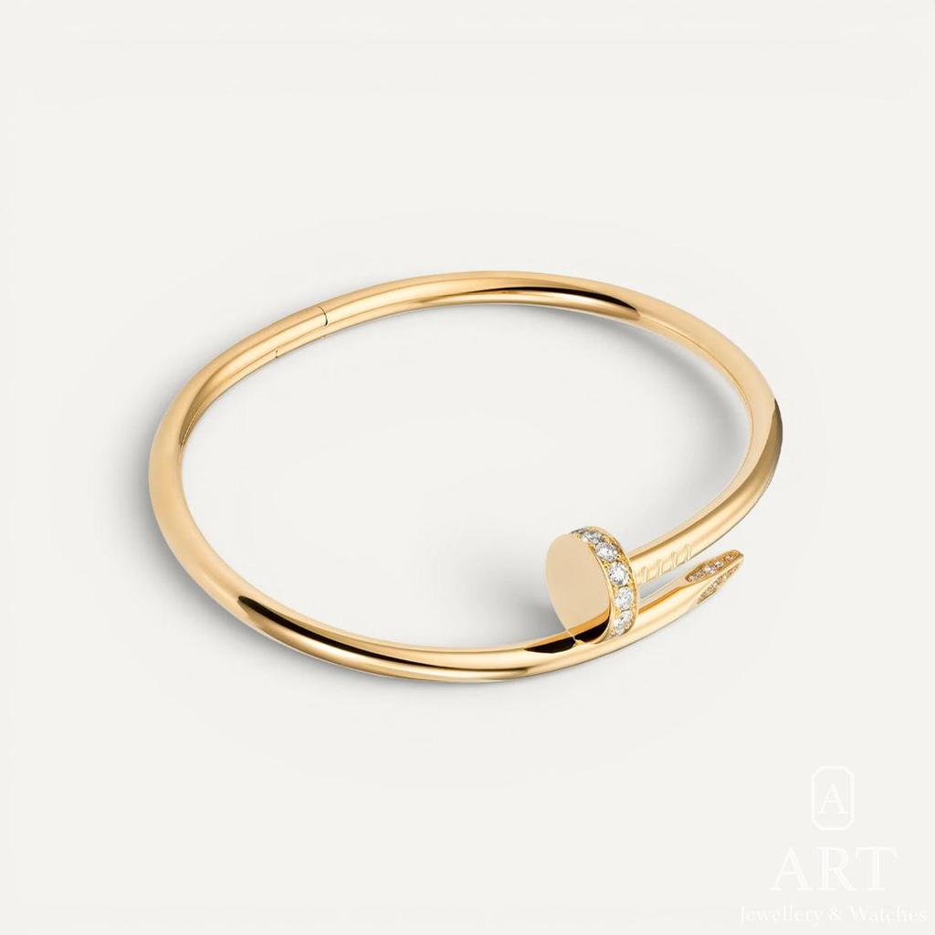 Pre-Owned Cartier Juste un Clou Diamond Bracelet B6066117
