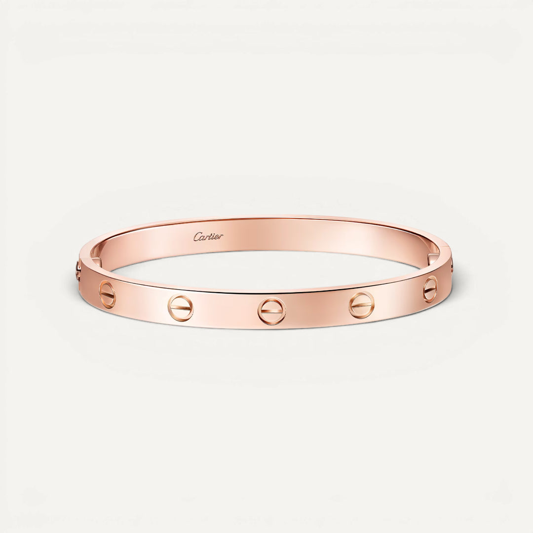 Pre-Owned Cartier Love Bracelet 17 Rose Gold B6067417