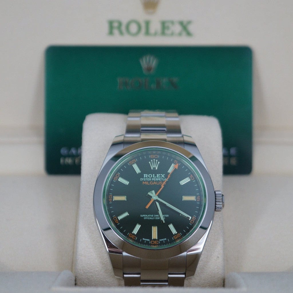 New Rolex Milgauss 40mm 116400GV