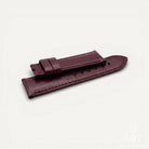 New Panerai Burgundy Leather Strap 