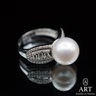 Pearl Diamond Ring 