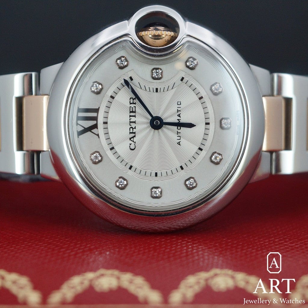 Pre-Owned Cartier Ballon Bleu 33mm W3BB0006