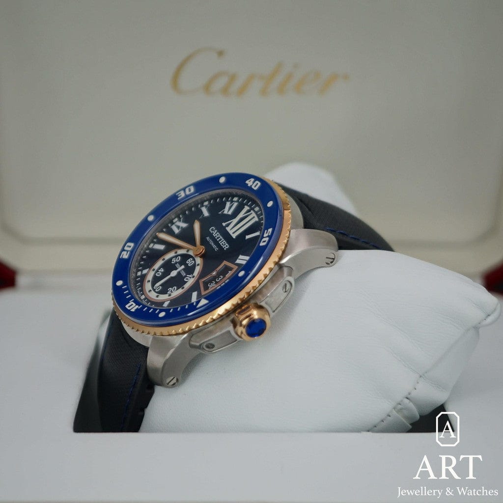 Pre-Owned Cartier Calibre De Cartier 42mm W2CA0008