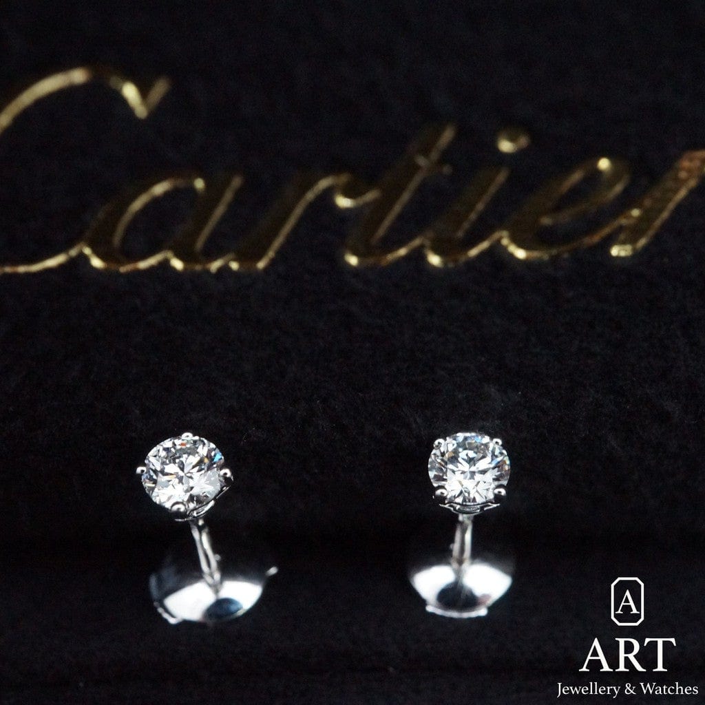 Pre-Owned Cartier Solitaire Earring 