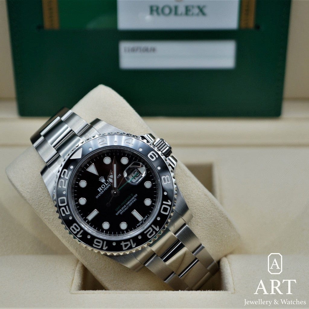 Pre-Owned Rolex GMT-Master II 40mm 116710LN