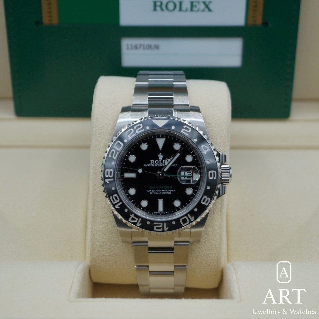 Pre-Owned Rolex GMT-Master II 40mm 116710LN