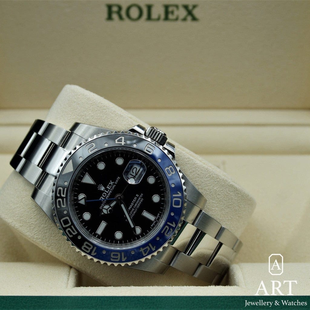 Pre-Owned Rolex GMT-Master II 40mm Batman 116710BLNR