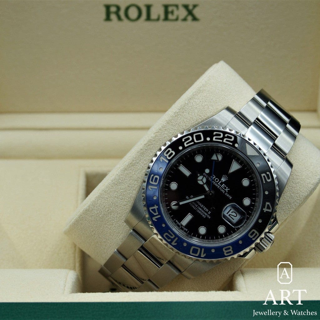 Pre-Owned Rolex GMT-Master II 40mm Batman 116710BLNR