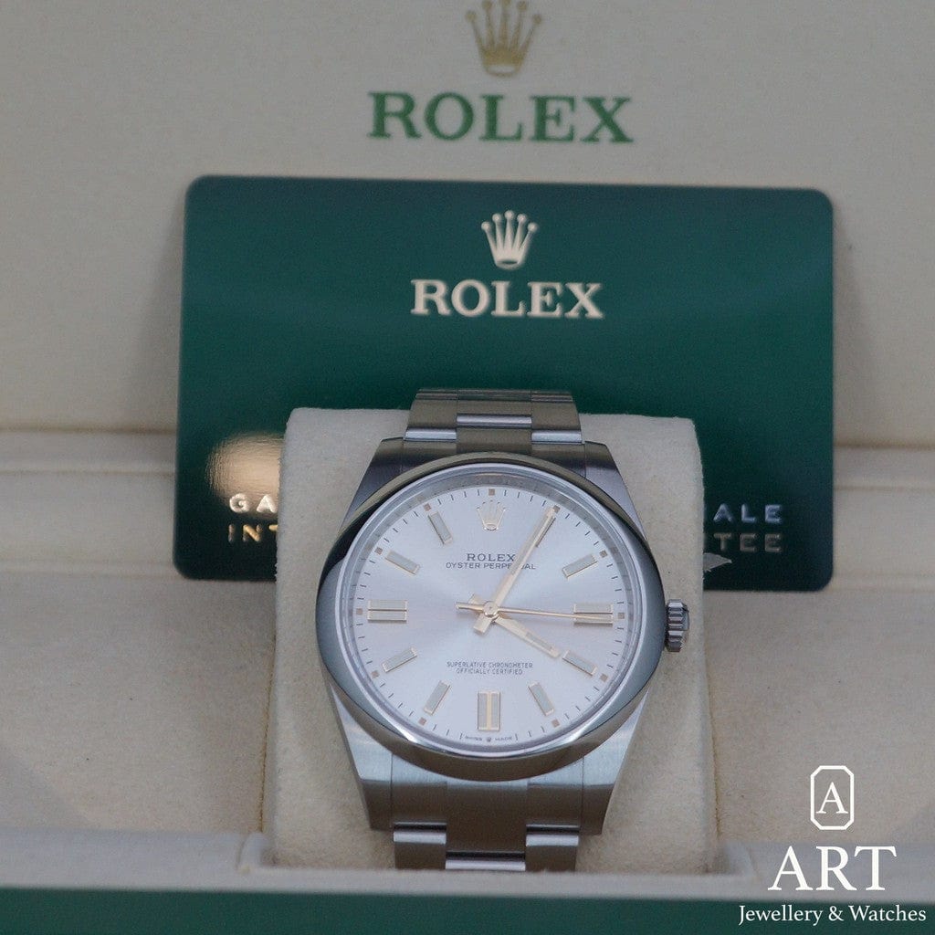 Pre-Owned Rolex Oyster Perpetaul 41mm 124300