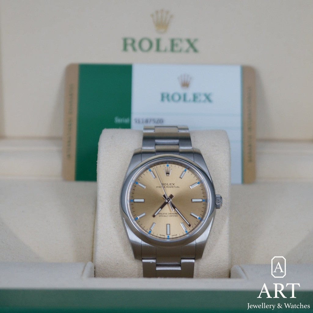 Pre-Owned Rolex Oyster Perpetual 34mm 114200