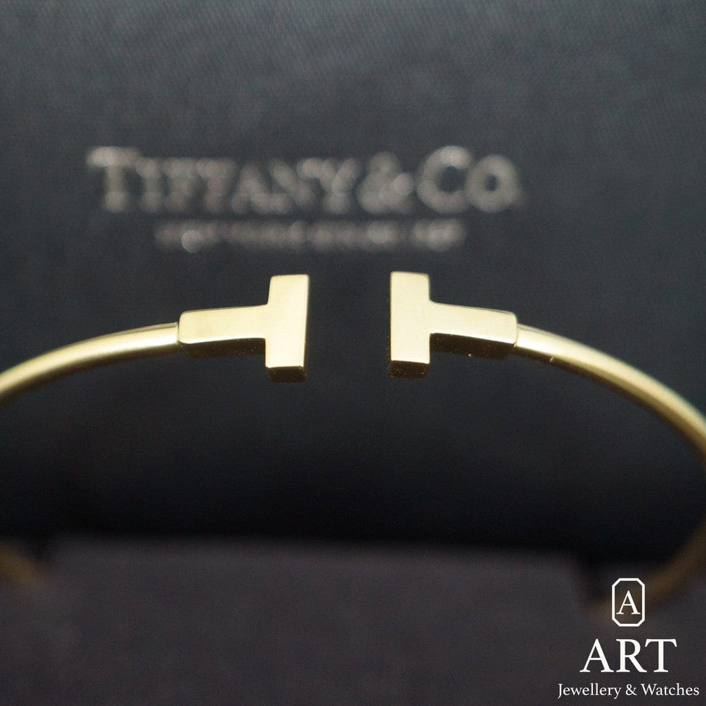 Pre-Owned Tiffany & Co. T Narrow Wire Bracelet 60010764