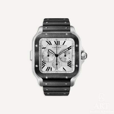 Santos de Cartier Chronograph Extra Large