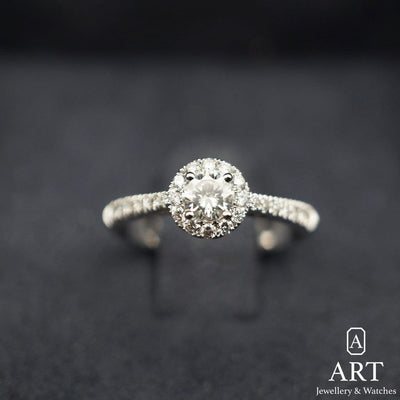 Solitaire Ring 0,56 ct.