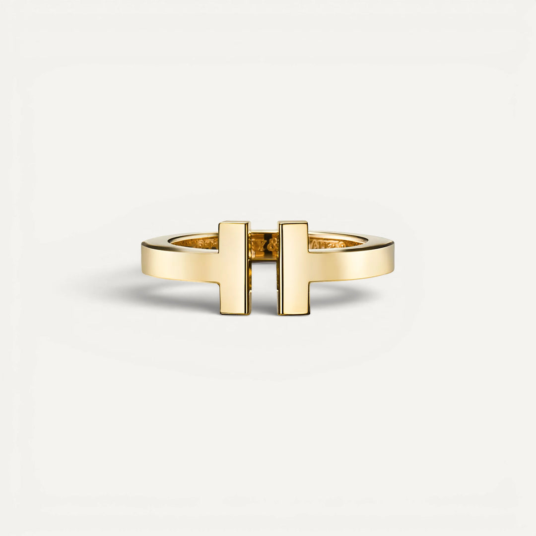 Pre-Owned Tiffany & Co. T Square Ring 55 Size 33279507