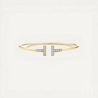 Pre-Owned Tiffany & Co. T Wire Diamond Bracelet Medium 60010754